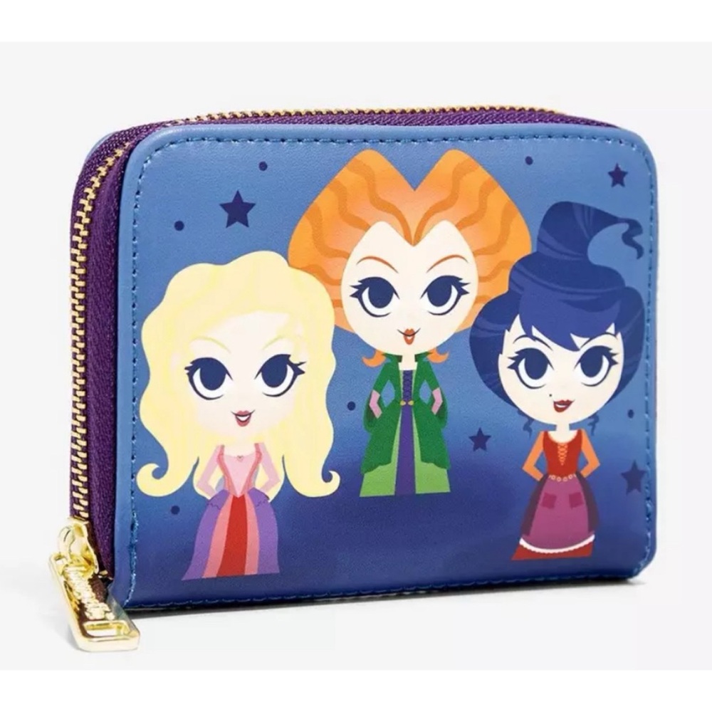 Disney Hocus Pocus Chibi Characters Small Wallet